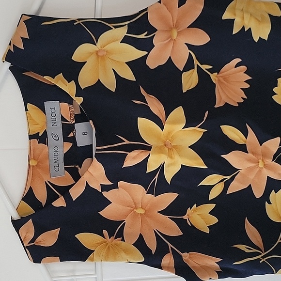 Claudio Nucci Floral Sleeveless Mini Dress - Picture 2 of 7